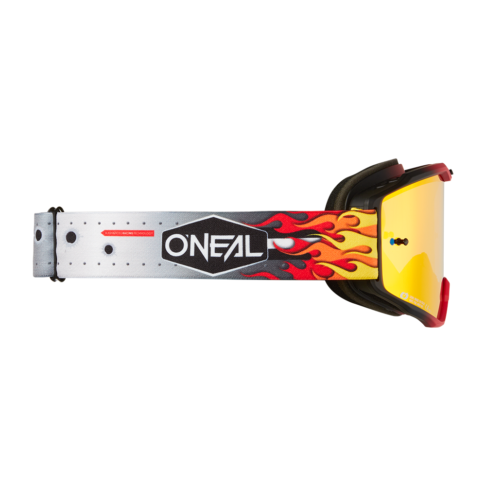 GOGLE O'Neal B-10 HR multi - Radium Red