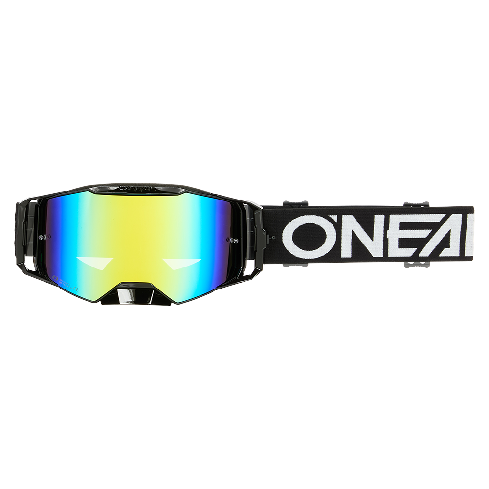 GOGLE O'Neal B-55 CRAM Black/White - Radium Gold