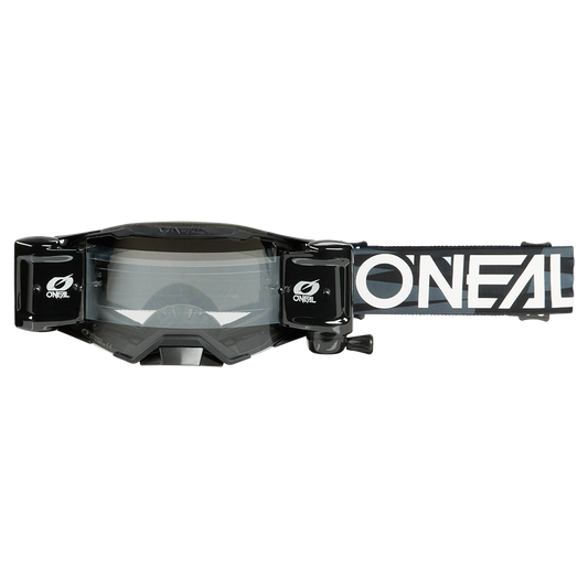 GOGLE O'Neal B-33 ROLL OFF ICTUS Czarno-Białe - Przezroczyste