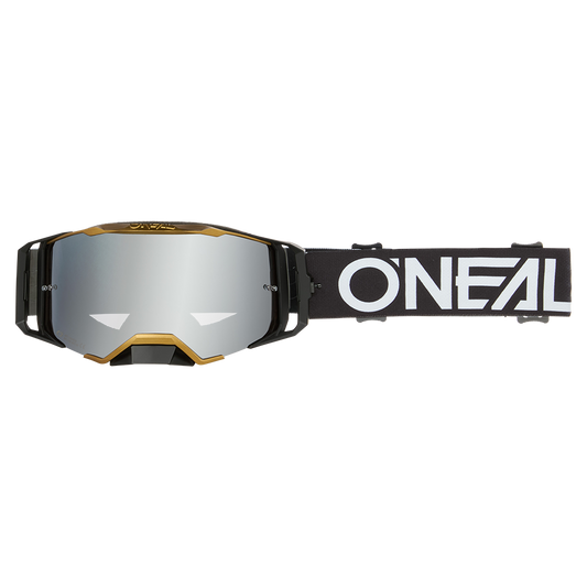 O'Neal B-33 Goggle HEXA black/gold - silver mirror