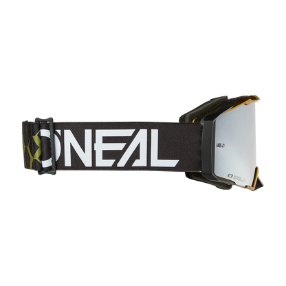 O'Neal B-33 Goggle HEXA black/gold - silver mirror