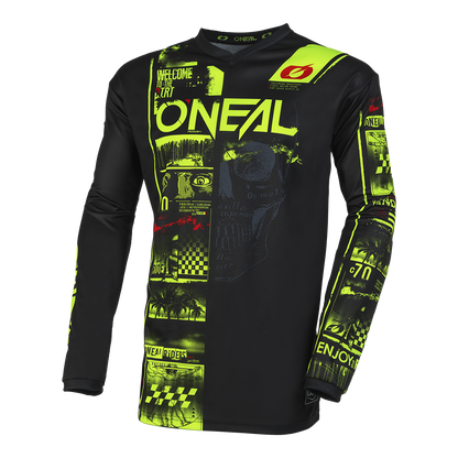 Jersey O'Neal ELEMENT ATTACK Black/Neon Yellow