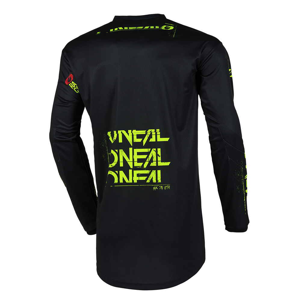 Jersey O'Neal ELEMENT STATIC Black/Neon Yellow