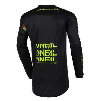 Jersey O'Neal ELEMENT STATIC Black/Neon Yellow