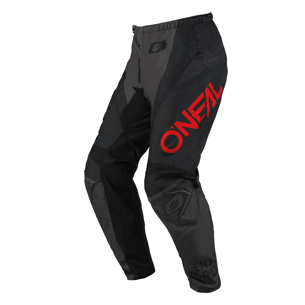 Spodnie O'Neal ELEMENT RACEWEAR Black/Gray/Red