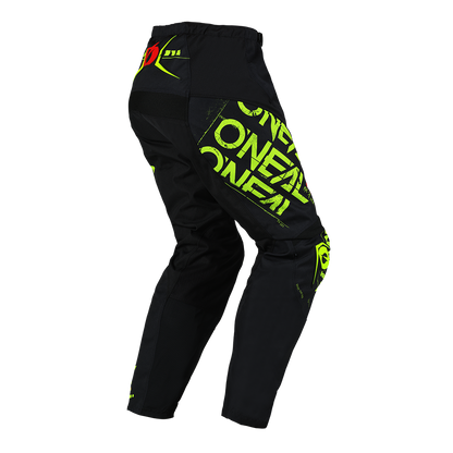 Spodnie O'Neal ELEMENT STATIC Black/Neon Yellow