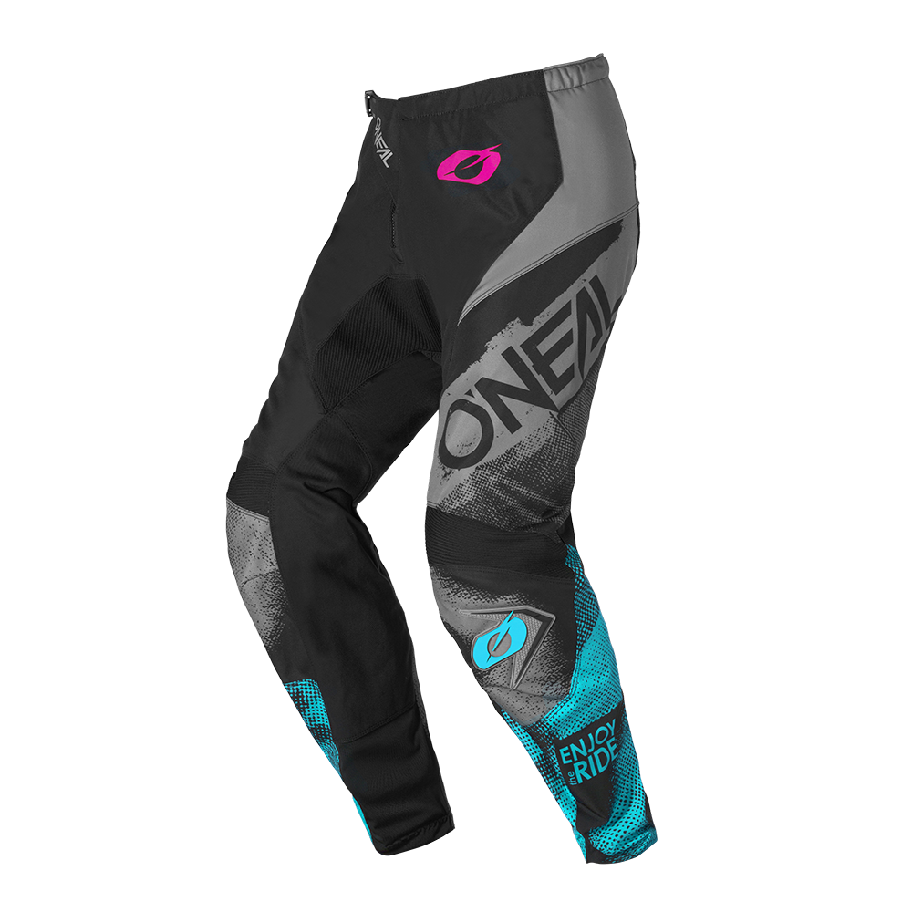 Spodnie Damskie O'Neal ELEMENT ROLLER Black/Cyan