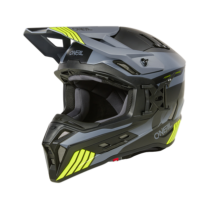 Kask O'Neal EX-SRS HITCH Black/Gray/Neon Yellow + QUIN PRO