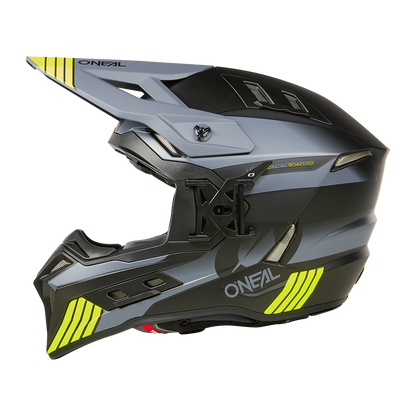 Kask O'Neal EX-SRS HITCH Black/Gray/Neon Yellow + QUIN PRO