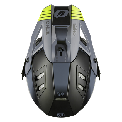 Kask O'Neal EX-SRS HITCH Black/Gray/Neon Yellow + QUIN PRO