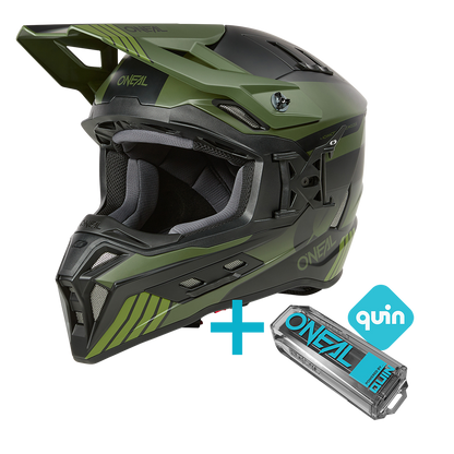 Kask O'Neal EX-SRS HITCH Black/Olive + QUIN PRO