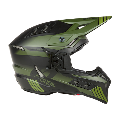 Kask O'Neal EX-SRS HITCH Black/Olive + QUIN PRO