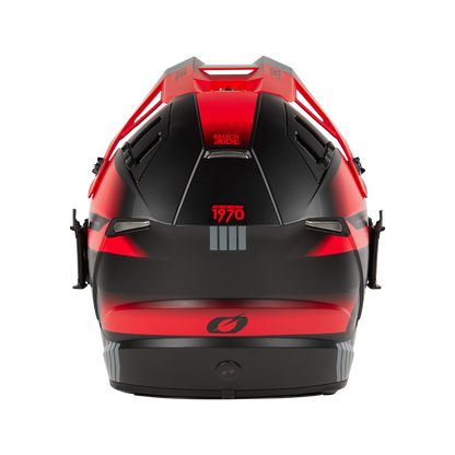 Kask O'Neal EX-SRS HITCH Black/Gray/Red + QUIN PRO