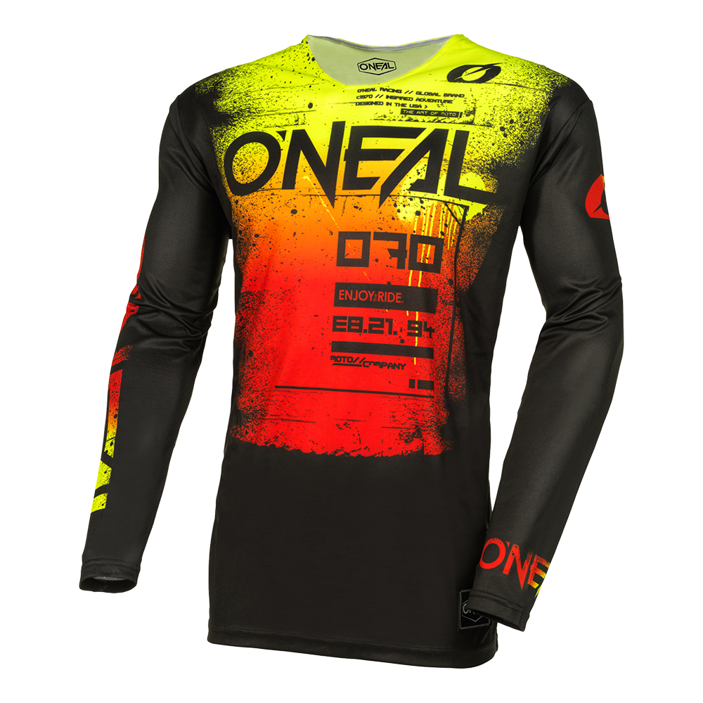 Jersey O'Neal MAYHEM SCARZ Black/Red