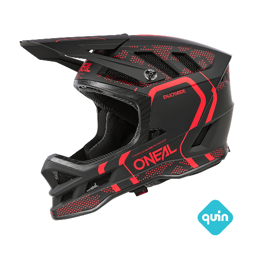 Kask rowerowy O'Neal BLADE Polyacrylite STRIKE Black/Red