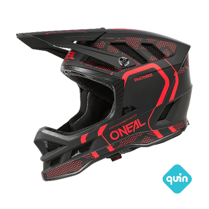Kask rowerowy O'Neal BLADE Polyacrylite STRIKE Black/Red