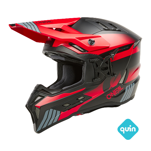 Kask O'Neal EX-SRS HITCH Black/Gray/Red + QUIN PRO