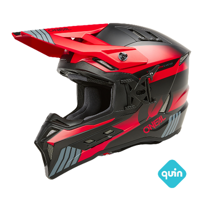 Kask O'Neal EX-SRS HITCH Black/Gray/Red + QUIN PRO