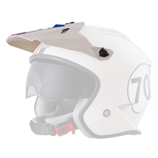 Visor VOLT Helmet HERBIE white/red/blue